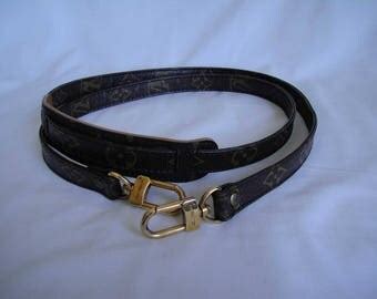 louis vuitton strap etsy|Louis Vuitton extra strap.